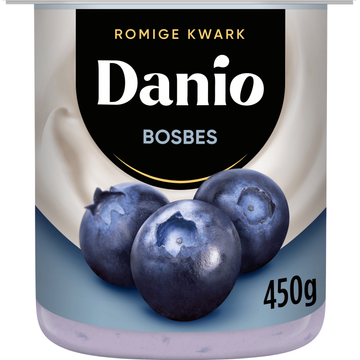 Danio Romige Kwark Bosbes 450g
