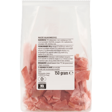 Magere Kalkoenreepjes 150 g