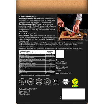 Redefine Meat Plantaardige Biefstuk, met Rundvleessmaak 2 Stuks 200 g