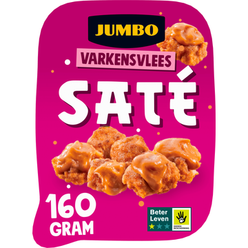 Jumbo Varkensvlees Saté 160 g