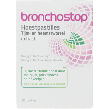 Bronchostop Hoestpastilles, 20 stuks