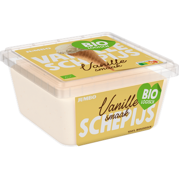 Jumbo Biologisch Vanille Schepijs 1L