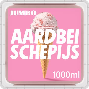 Jumbo Aardbei Schepijs 1L