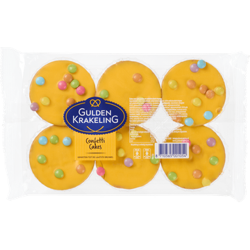 Gulden Confettie Cakejes 200g