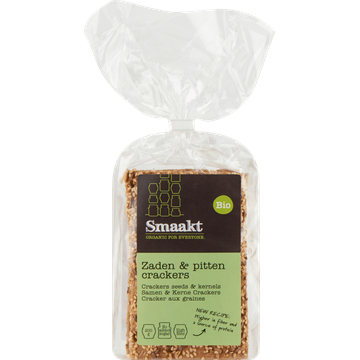 Smaakt Bio Zaden & Pitten Crackers 200 g