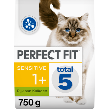 Perfect Fit - Adult - Sensitive - Kattenbrokken - Kalkoen - 750g