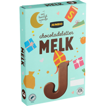 Jumbo Chocoladeletter Melk J 160 g