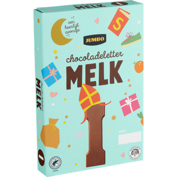Jumbo Chocoladeletter Melk I 160 g
