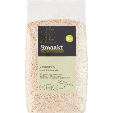 Smaakt Bio Volkoren Havermout XL 1500 g