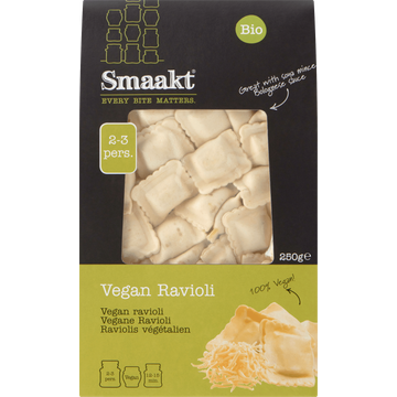 Smaakt Bio Vegan Ravioli 250 g