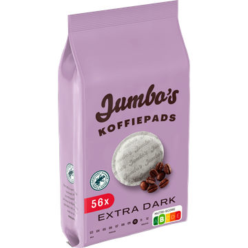 Jumbo's Koffiepads Extra Dark 56 Stuks