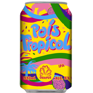 Oedipus Pais Tropical IPA Bier Blik 330 ml