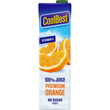 CoolBest 100% Juice Premium Orange 1 L