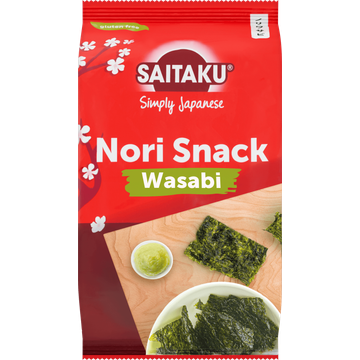 Saitaku Nori Snack Wasabi 10g