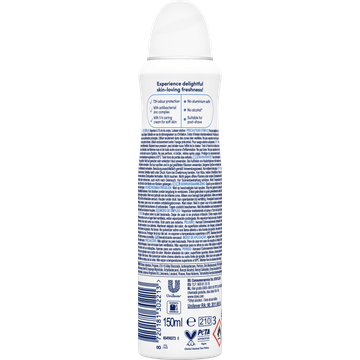 Dove Deo Spray 0% Original 150 ML