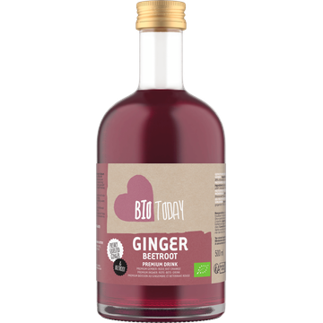 BioToday Premium Gember-Rode Biet Drankje 500 ml