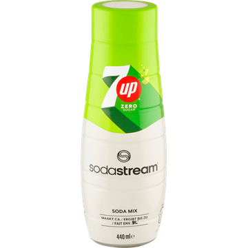 Sodastream 7 Up Zero Sugar Soda Mix 440 ml