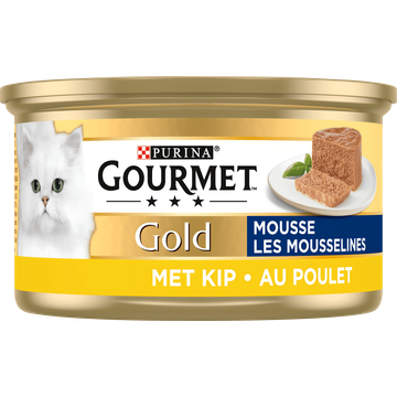 Gourmet Gold Mousse Kattenvoer natvoer met Kip