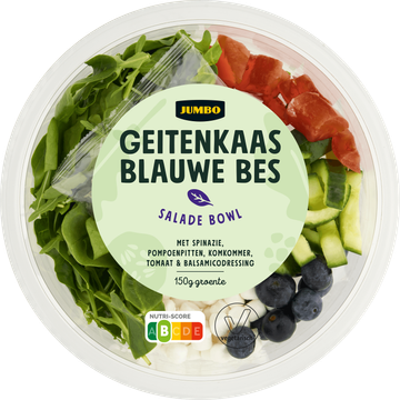 Jumbo Salade Bowl Geitenkaas Blauwe Bes 260 g