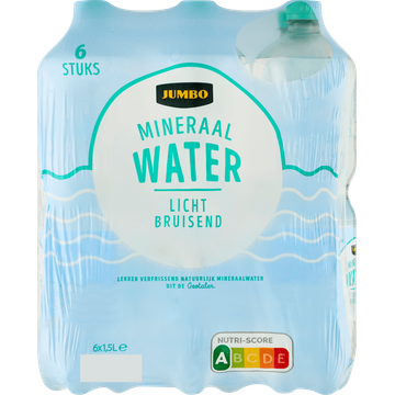 Jumbo Mineraalwater Licht Bruisend 6 x 1,5 L