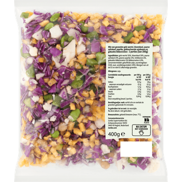 Jumbo Roerbakmix Bloemkool, Kikkererwten & Sojabonen 400 g