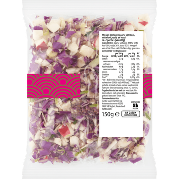 Jumbo Aziatische Rauwkost met Paarse Spitskool 150 g