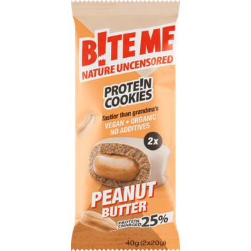 Bite Me Protein Cookies Peanut Butter 2 x 20 g