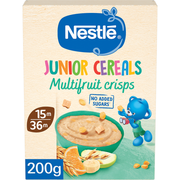 Nestlé Junior Cereals Multifruit Crisps 15-36 Maanden 200 g
