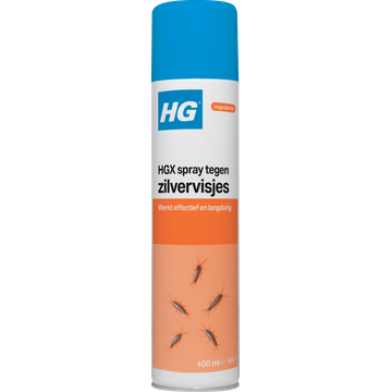 HG X Spray Tegen Zilvervisjes 400 ml