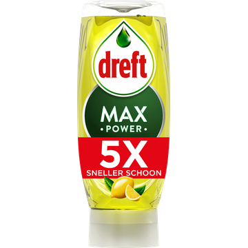 Dreft MaxPower Lemon Vloeibaar Afwasmiddel 450ml