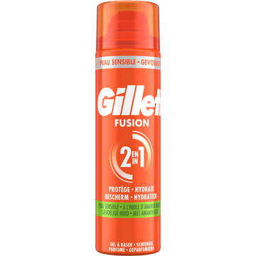 Gillette Fusion Scheergel Sensitive 200ml