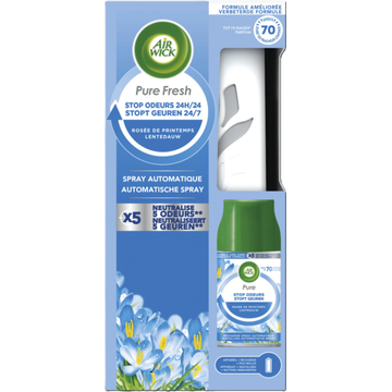 Air Wick Freshmatic Automatische Spray Luchtverfrisser - Pure Fresh Lentedauw - Starterkit - 250ml