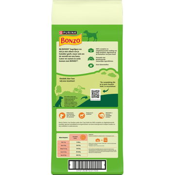 Bonzo Senior met Kip en Groenten Hondenvoer 15kg