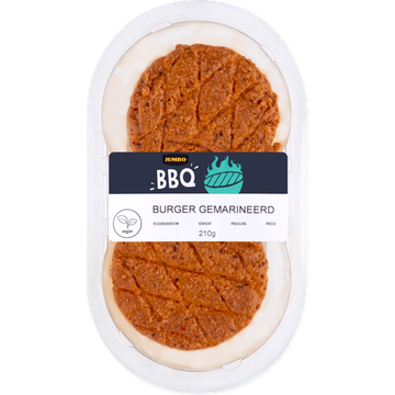Jumbo BBQ Vegan Burger Gemarineerd 210 g