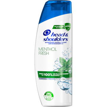 Head & Shoulders Menthol Fresh Anti-roos Shampoo, Tot 100% Roosvrij,285ml