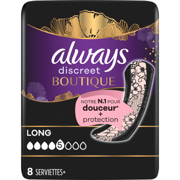 Always Discreet Boutique Verband Plus Voor Urineverlies Long x8