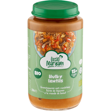 Little Maryam Bio Hulky Lentils 15+ Maanden 250 g