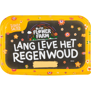 The Flower Farm Slightly Salted Zonder Palmolie 375 g