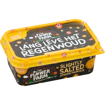 The Flower Farm Slightly Salted Zonder Palmolie 375 g