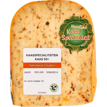Kaasspecialiteiten Kaas 50+ Italiaanse Kruiden Stuk ca. 250 g