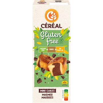 Céréal Gluten Free Mini Cakes Marmer 6 x 33,3 g