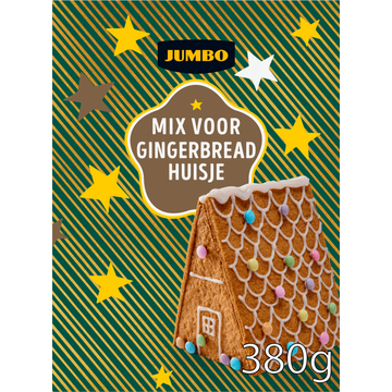 Jumbo Mix voor Gingerbread Huisje 380 g