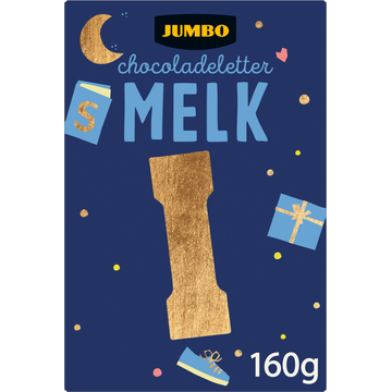Jumbo Chocoladeletter Melk I 160 g