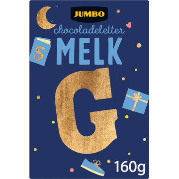 Jumbo Chocoladeletter Melk G 160 g