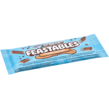 MrBeast Feastables Peanut Butter Chocolade 60g