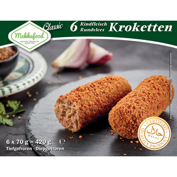 Mekkafood Classic Rundvleeskroketten 6 x 70 g