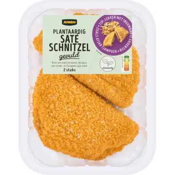 Jumbo Plantaardige Saté Schnitzel 2 Stuks