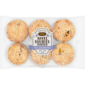 Jumbo Appel Kruimelkoeken met Roomboter 300 g