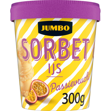 Jumbo Sorbet IJs Passievrucht 300 g