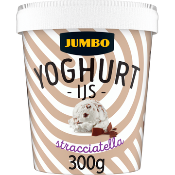 Jumbo Yoghurtijs Stracciatella 300 g